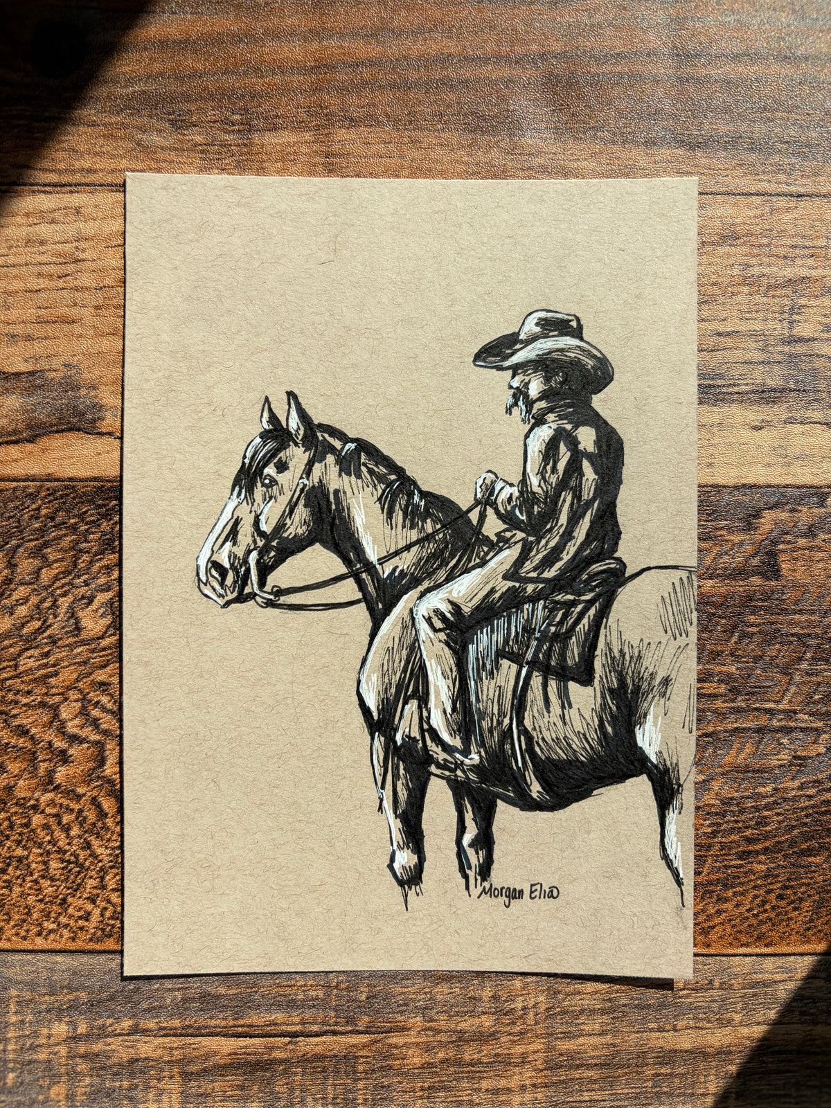 "Over Yonder" Original Sketch