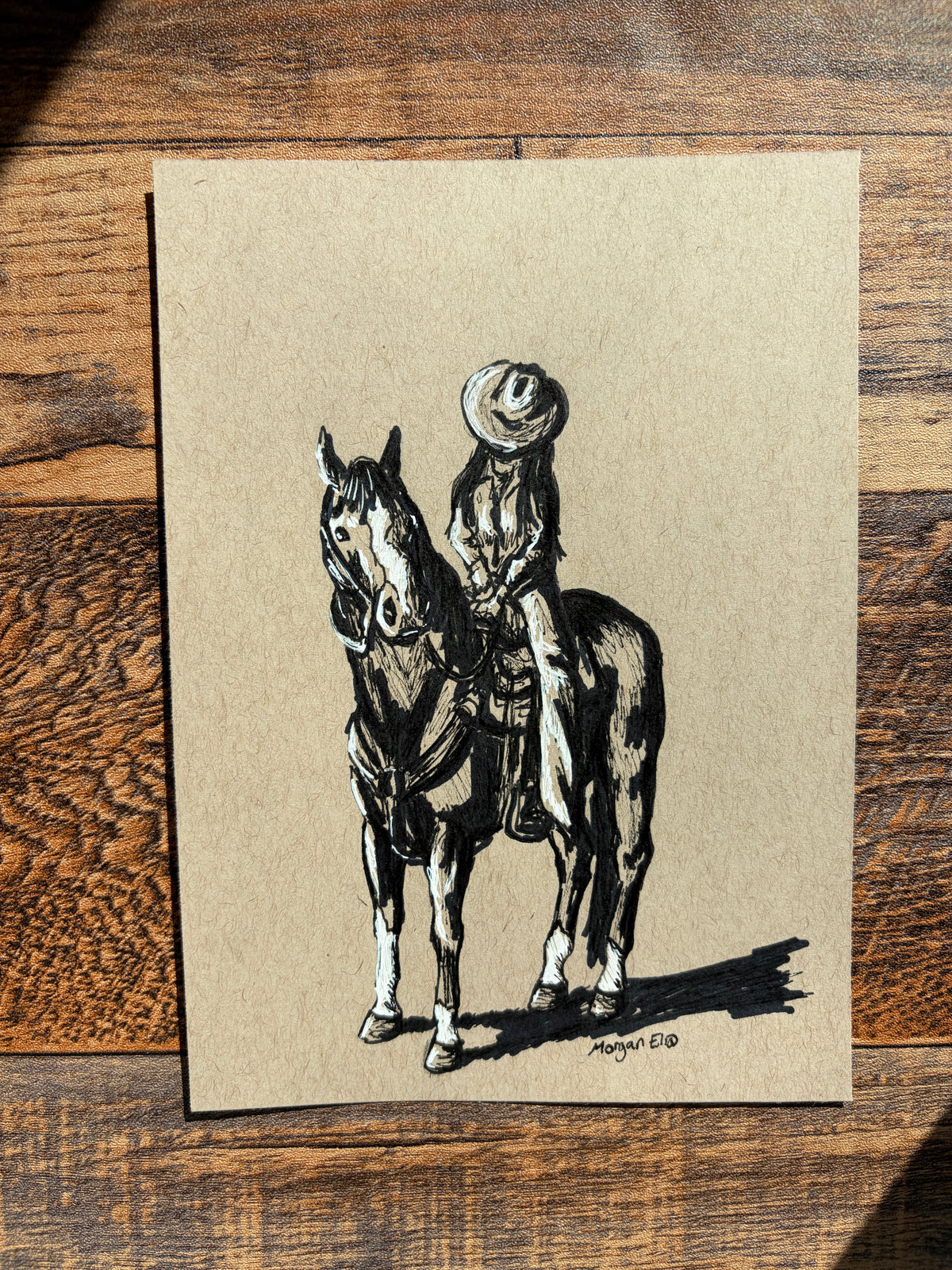 "Socks" Original Sketch