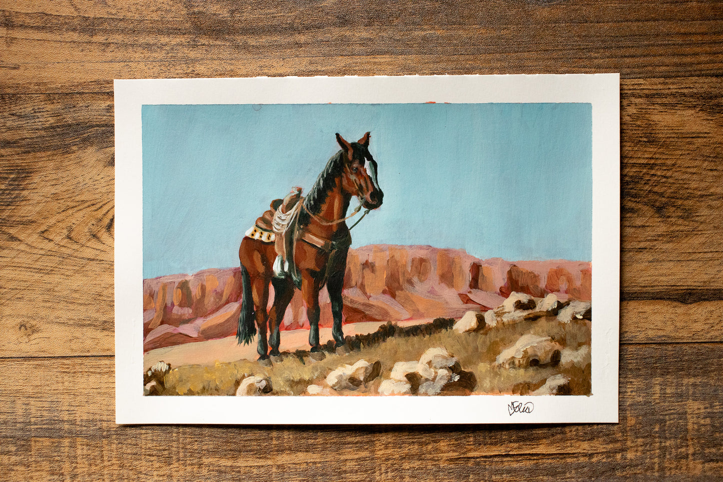 "Desert Dweller" Paint Study
