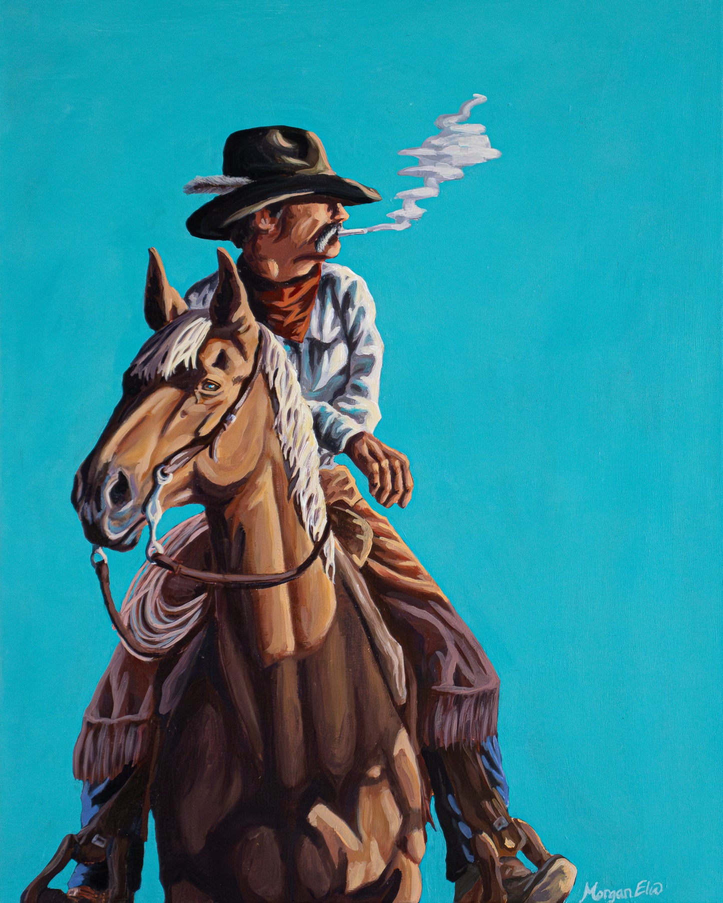 "Cowboy Blues" Fine Art Print