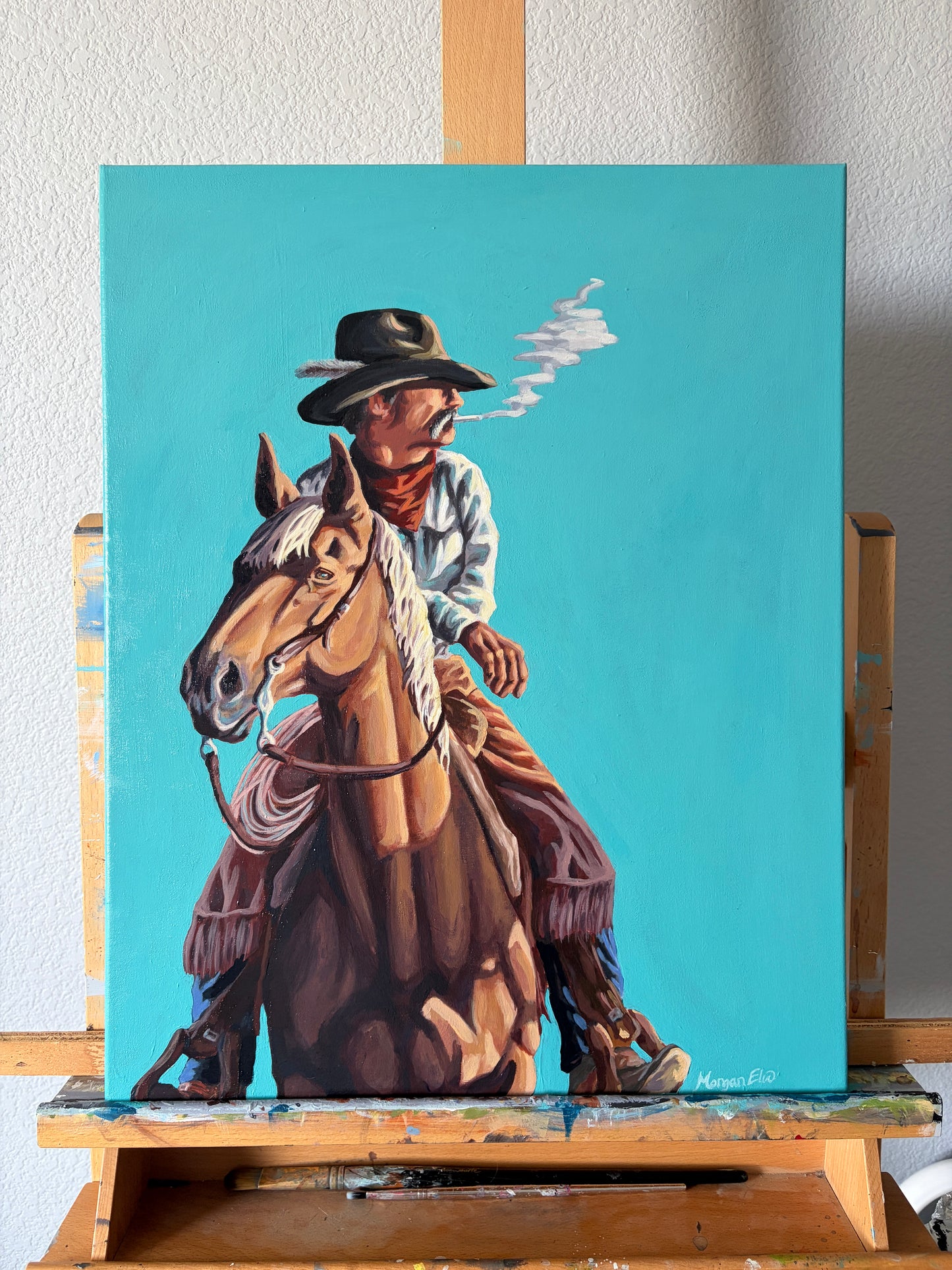 "Cowboy Blues" Original Painting