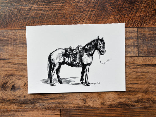 "Sturdy" Original Sketch