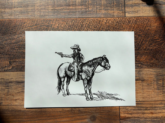 "Dead Eye" Original Sketch