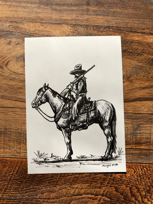 "Three Good Companions" Original Sketch