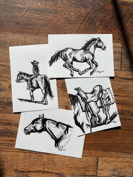 "A Girl's Dream" Original Sketch Collection